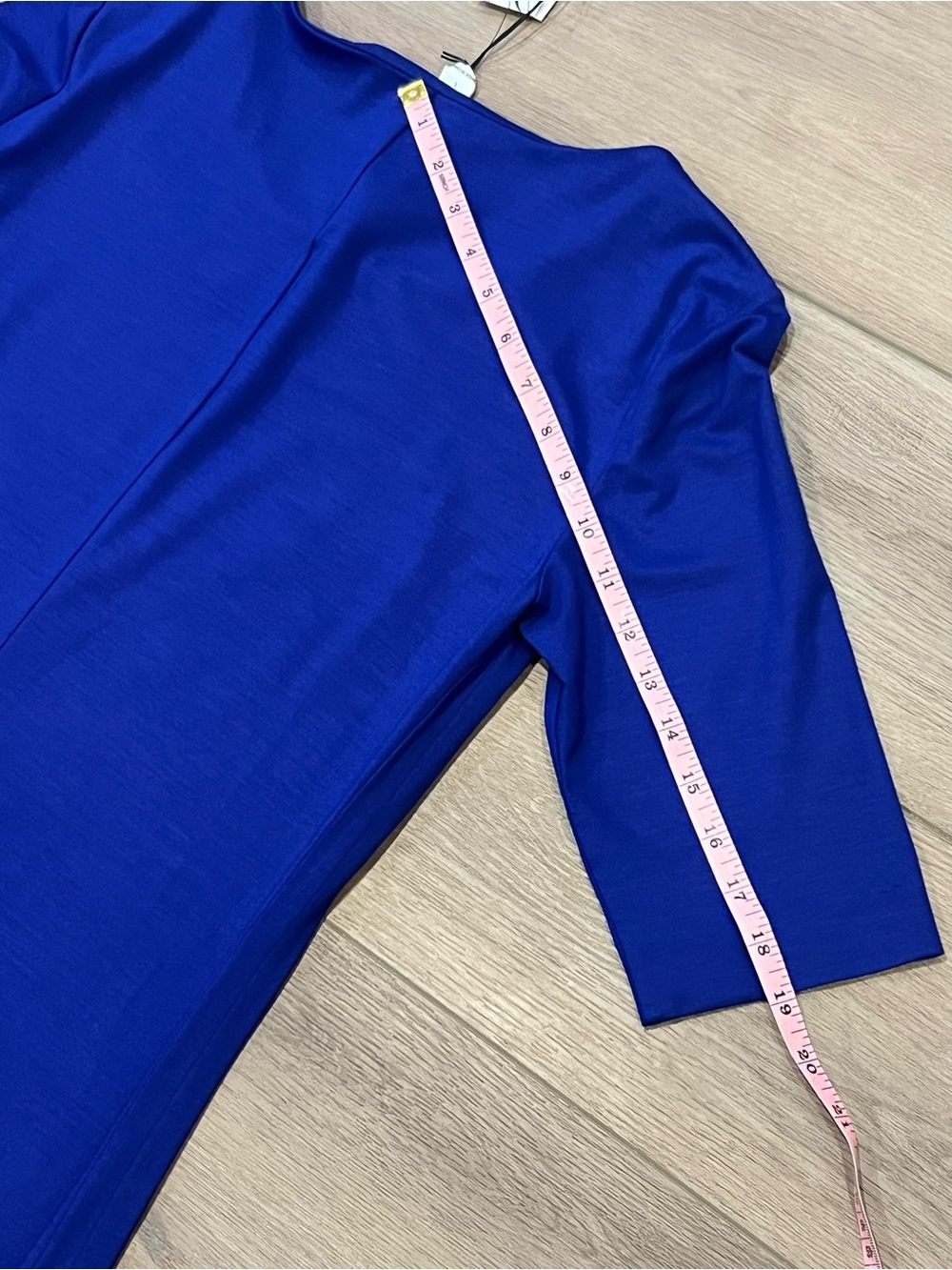 Diane Von Furstenberg Raquel Sheath Dress Royal Blue Tanza Chic Minimalist - Picture 13 of 14